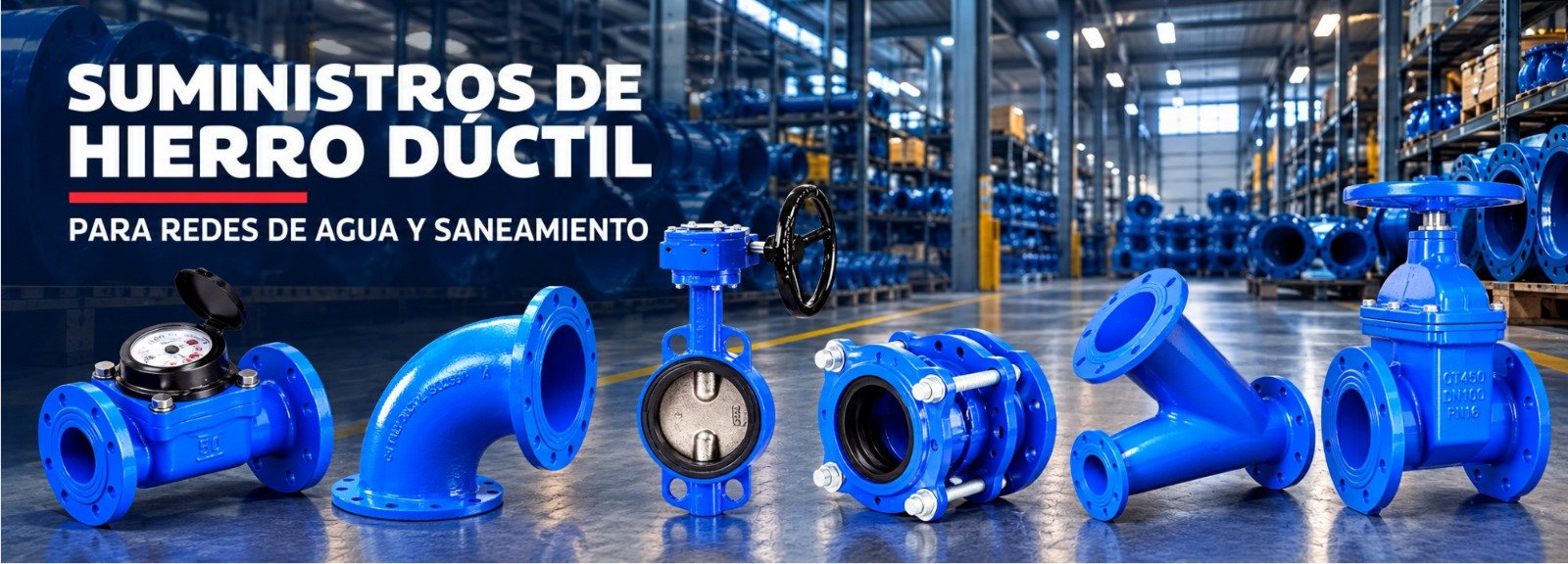Suministros de hierro dúctil